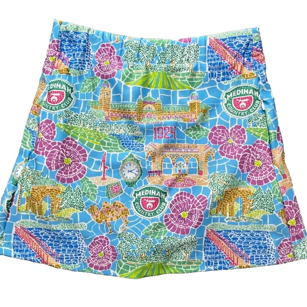 Kaeli Smith Womens Skort XS Medina Country Club‎ Golf  Blue Sport